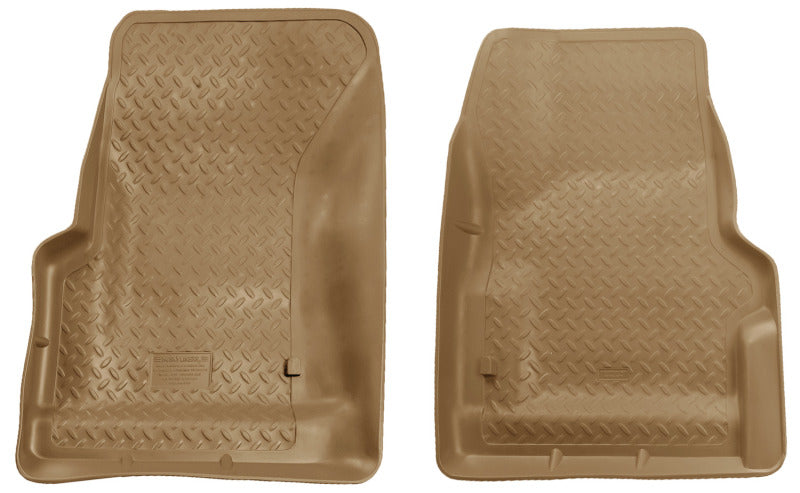 Load image into Gallery viewer, Husky Liners 97-06 Jeep Wrangler Classic Style Tan Floor Liners
