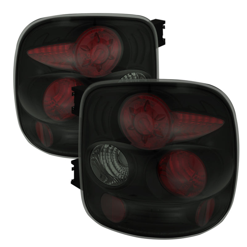 Load image into Gallery viewer, Spyder Chevy Silverado Stepside 99-04 Euro Style Tail Lights Black Smoke ALT-YD-CS99STS-BSM
