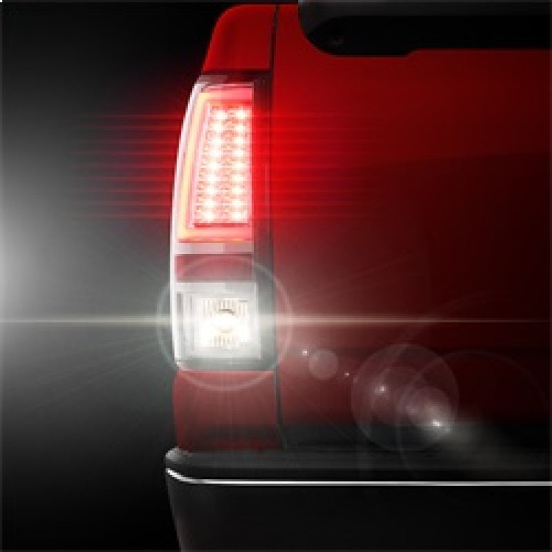 Load image into Gallery viewer, Spyder Chevy Silverado 1500/2500 03-06 Version 2 LED Tail Lights - Chrome ALT-YD-CS03V2-LED-C
