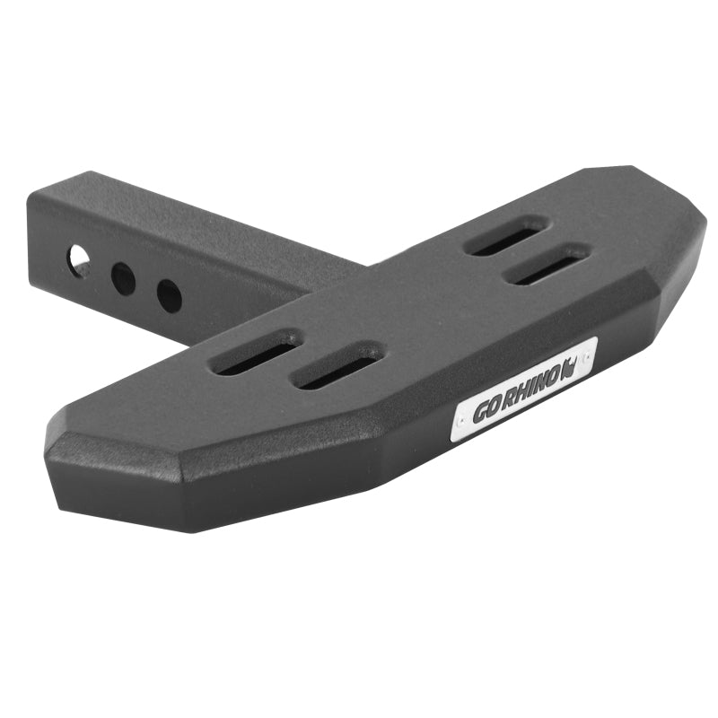 Load image into Gallery viewer, Go Rhino RB30 Slim Hitch Step - 17in. Long / Universal (Fits 2in. Receivers) - Tex. Blk
