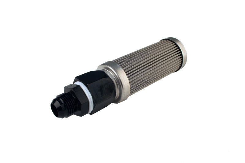 Load image into Gallery viewer, Aeromotive Stealth In-Tank -10AN Bulkhead 100 Micron Stainless Steel Fuel Filter
