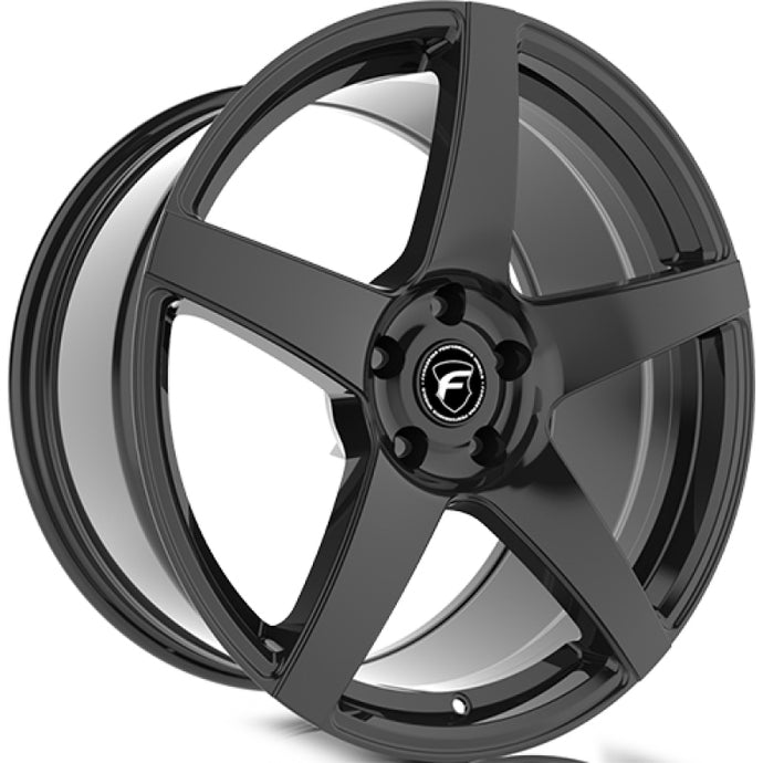 Forgestar CF5 19x9.0 / 5x114.3 BP / ET35 / 6.4in BS Gloss Black Wheel