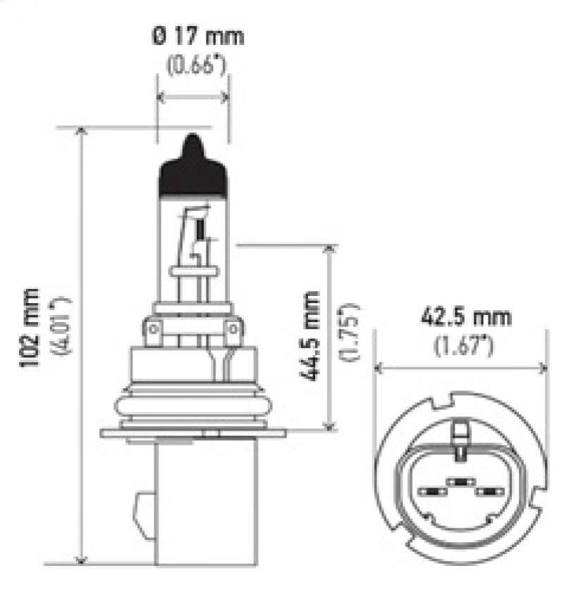 Load image into Gallery viewer, Hella Bulb 9007 12V 65/55W Xen Wht Xb (2)
