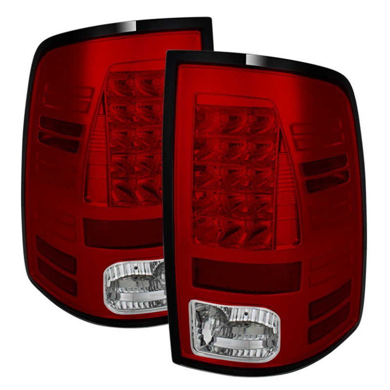 Load image into Gallery viewer, Spyder Dodge Ram 1500 13-14 13-14 LED Tail Lights LED Model only - Red Clear ALT-YD-DRAM13-LED-RC
