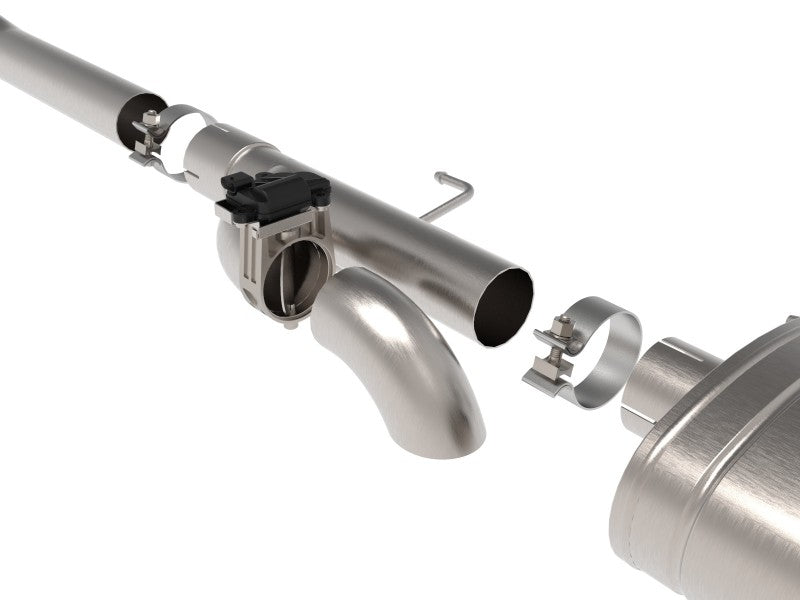 Load image into Gallery viewer, aFe Gemini XV 3in 304 SS Cat-Back Exhaust 2021 Ford F-150 V6 2.7L/3.5L (tt)/V8 5.0L w/ CO Black Tips
