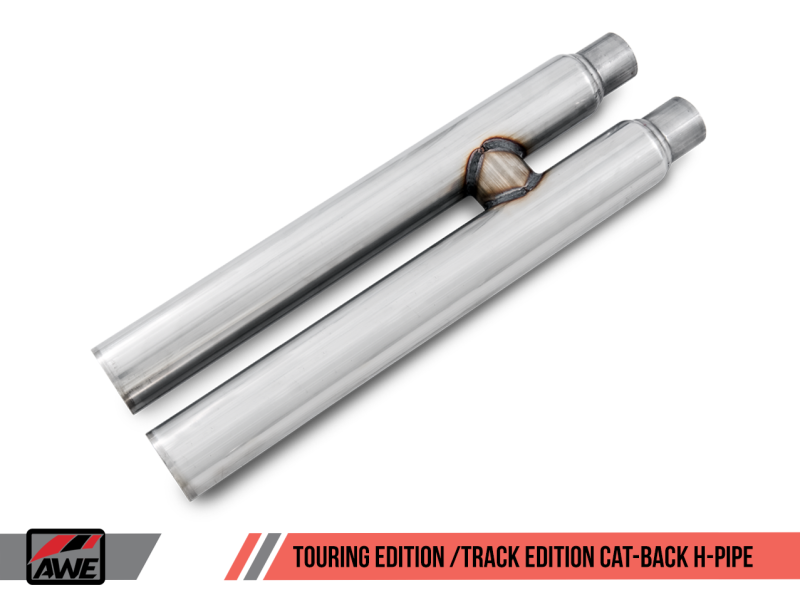 Load image into Gallery viewer, AWE Tuning S550 Mustang GT Cat-back Exhaust - Track Edition (Diamond Black Tips)
