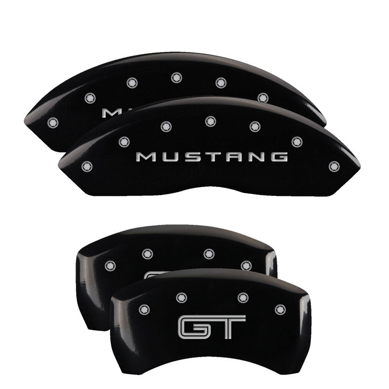 Load image into Gallery viewer, MGP 4 Caliper Covers Engraved Front &amp; Rear Tiffany Snake Yellow finish black ch
