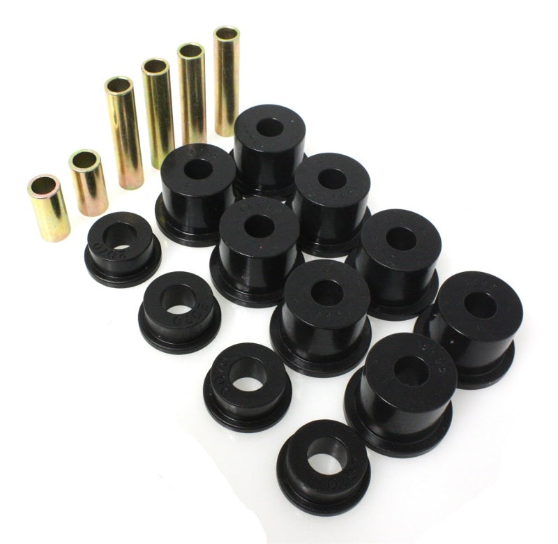 Load image into Gallery viewer, Energy Suspension 80-98 Ford F250/F350 4WD w/ 2 inch ID Black Front Spring Bushing Set
