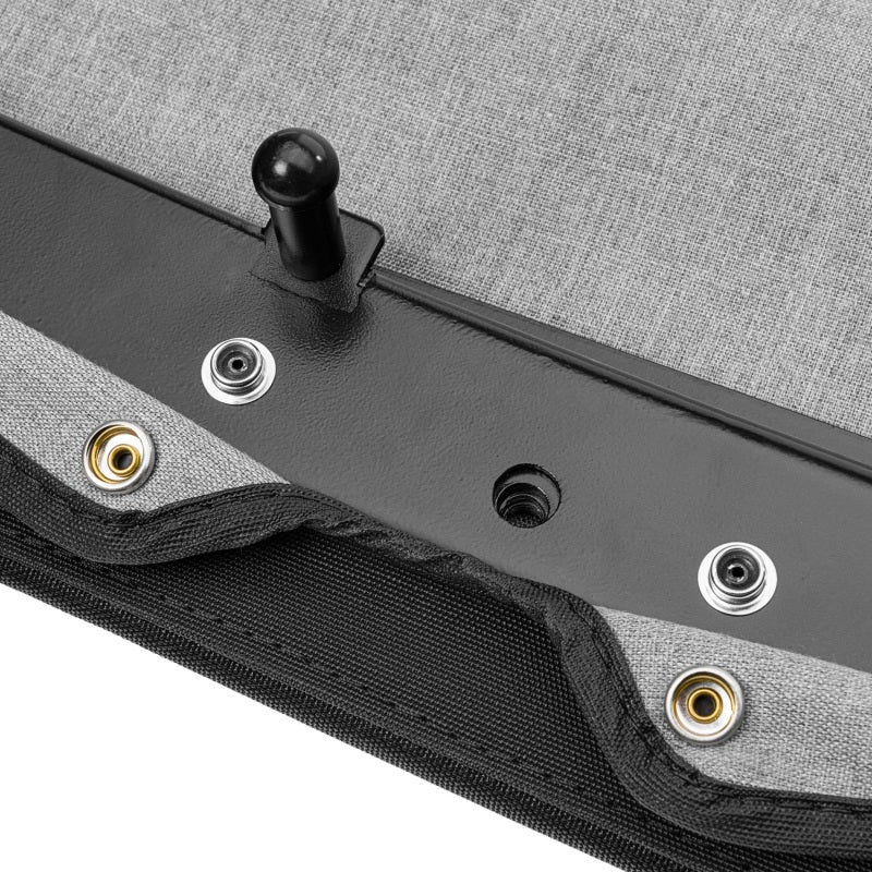 Load image into Gallery viewer, Rugged Ridge Savannah Brief Top Diamond Black 10-18 Jeep Wrangler JL 2-Door
