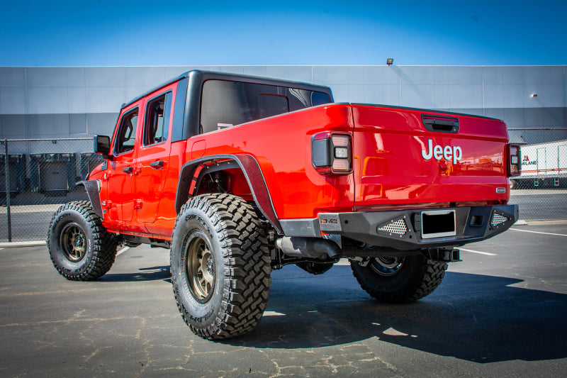 Load image into Gallery viewer, DV8 Offroad 2018+ Jeep Gladiator Rear Bumper
