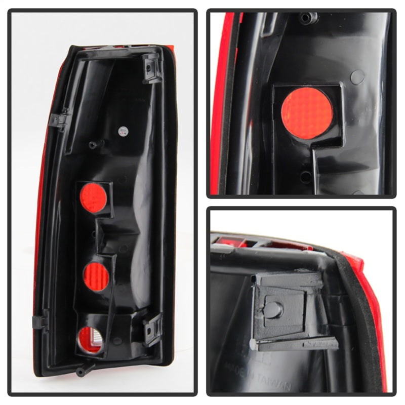 Load image into Gallery viewer, xTune Chevy Blazer Full Size 92-94 / Cadillac Escalade 99-00 Tail Light OEM ALT-JH-CCK88-OE-RC
