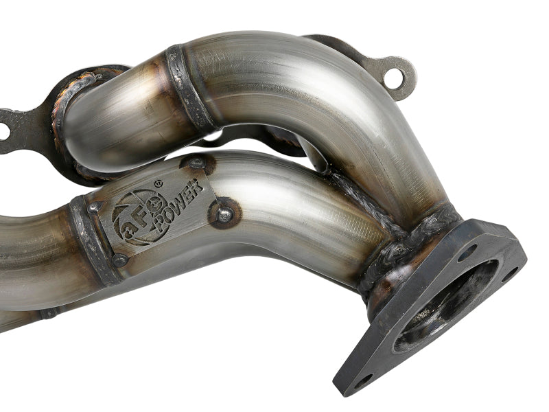 Load image into Gallery viewer, aFe Twisted Steel 1-3/4in 304SS Shorty Headers 2019 GM Silverado / Sierra 1500 V8-5.3L/6.2L
