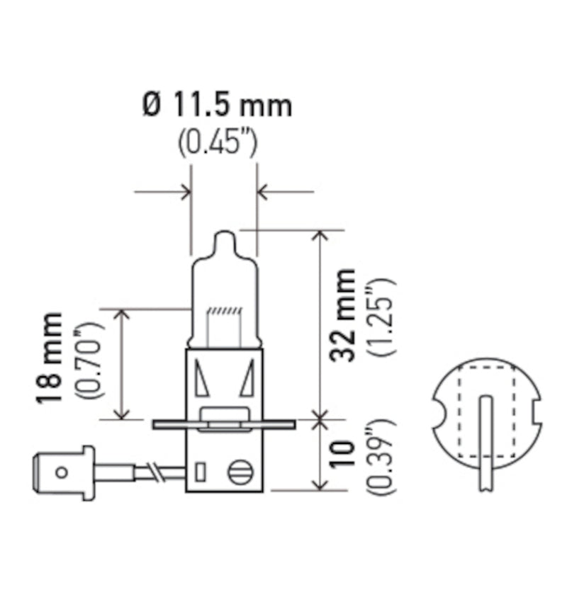 Load image into Gallery viewer, Hella Bulb H3 12V 55W Pk22S T325 Heavy Duty
