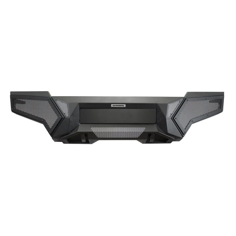 Load image into Gallery viewer, Go Rhino 16-21 Tacoma Element Front Bumper w/ Power Actuated Hide-away Light Bar Mount Tex Black
