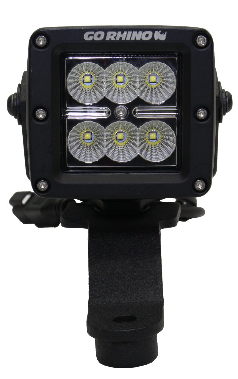 Load image into Gallery viewer, Go Rhino 18-20 Jeep Wrangler JL/JLU/Gladiator JT Light Mount - 3in Cube
