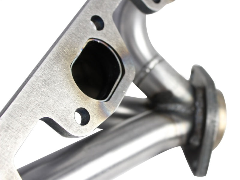 Load image into Gallery viewer, aFe Twisted Steel Header SS-409 HDR Jeep Wrangler JK 07-11 V6 3.8L
