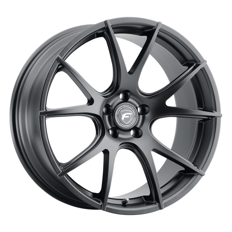 Load image into Gallery viewer, Forgestar CF5V 20x11 / 5x120 BP / ET40 / 7.6in BS Satin Black Wheel
