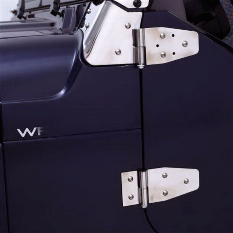 Load image into Gallery viewer, Rampage 1976-1983 Jeep CJ5 Lower Door Hinges - Stainless
