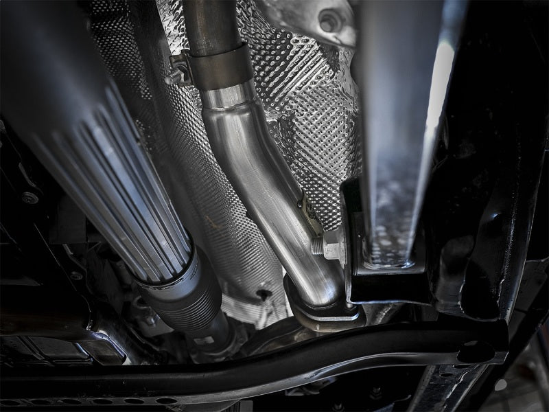 Load image into Gallery viewer, aFe Twisted Steel 2in Stainless Steel Loop Delete Down-Pipe 2018+ Jeep Wrangler (JL) V6 3.6L

