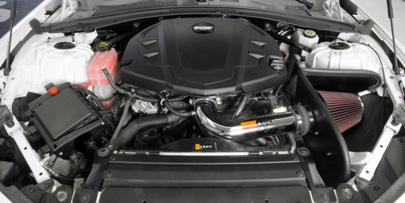 Load image into Gallery viewer, K&amp;N 16-17 Chevy Camaro 3.6L Silver Typhoon Short Ram Intake
