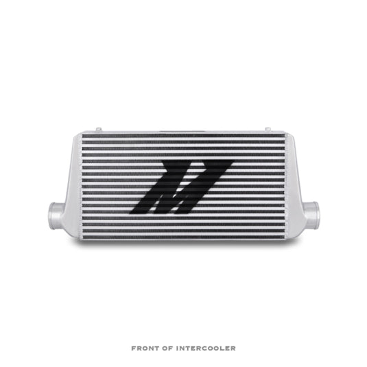 Mishimoto Universal Silver R Line Intercooler Overall Size: 31x12x4 Core Size: 24x12x4 Inlet /Outlet