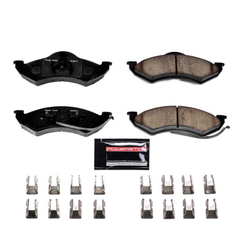 Load image into Gallery viewer, Power Stop 1999 Dodge Dakota Front Z23 Evolution Sport Brake Pads w/Hardware
