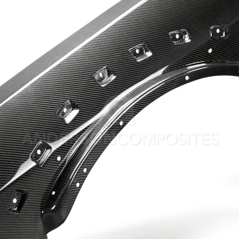 Load image into Gallery viewer, Anderson Composites 2018 Dodge Demon Carbon Fiber Front Fenders (Pair)
