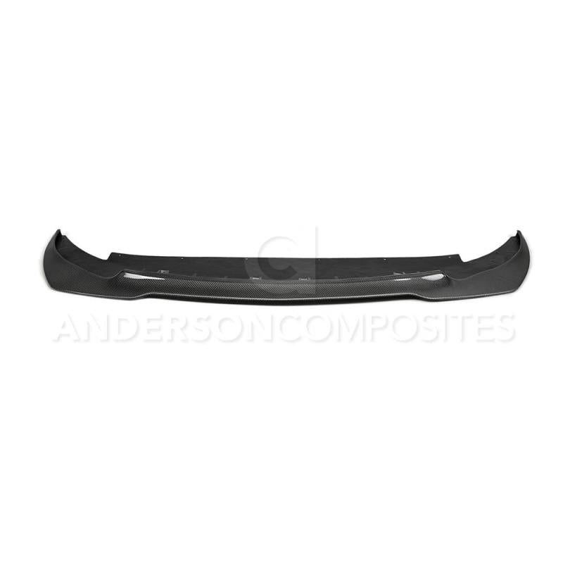 Load image into Gallery viewer, Anderson Composites 2015-2018 Ford Mustang Shelby GT350R Carbon Fiber Front Splitter (1 PC)
