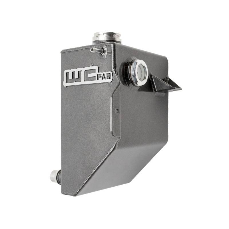 Load image into Gallery viewer, Wehrli 20-24 Chevrolet-GMC 6.6L L5P Duramax OEM Placement Coolant Tank Kit - Fine Texture Black
