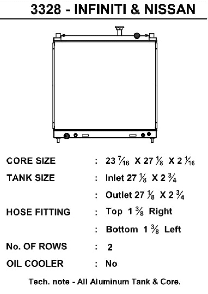 Load image into Gallery viewer, CSF 04-15 Nissan Titan Armada Radiator
