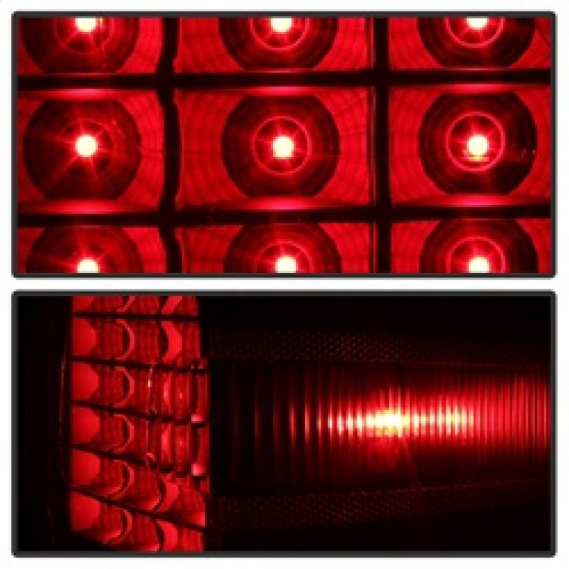 Load image into Gallery viewer, xTune Chevy 1500 14-16 / Silverado 2500HD/3500HD LED Tail Lights - Black Smoked ALT-JH-CS14-LED-BSM
