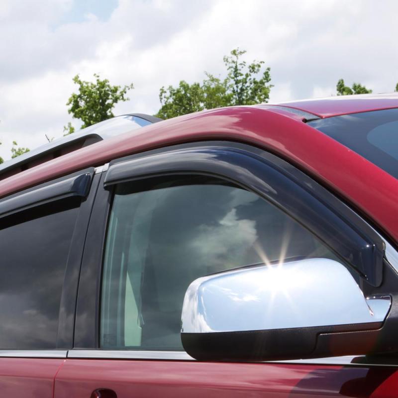 Load image into Gallery viewer, AVS 99-07 Chevy Silverado 1500 Ext. Cab Ventvisor Outside Mount Window Deflectors 4pc - Smoke
