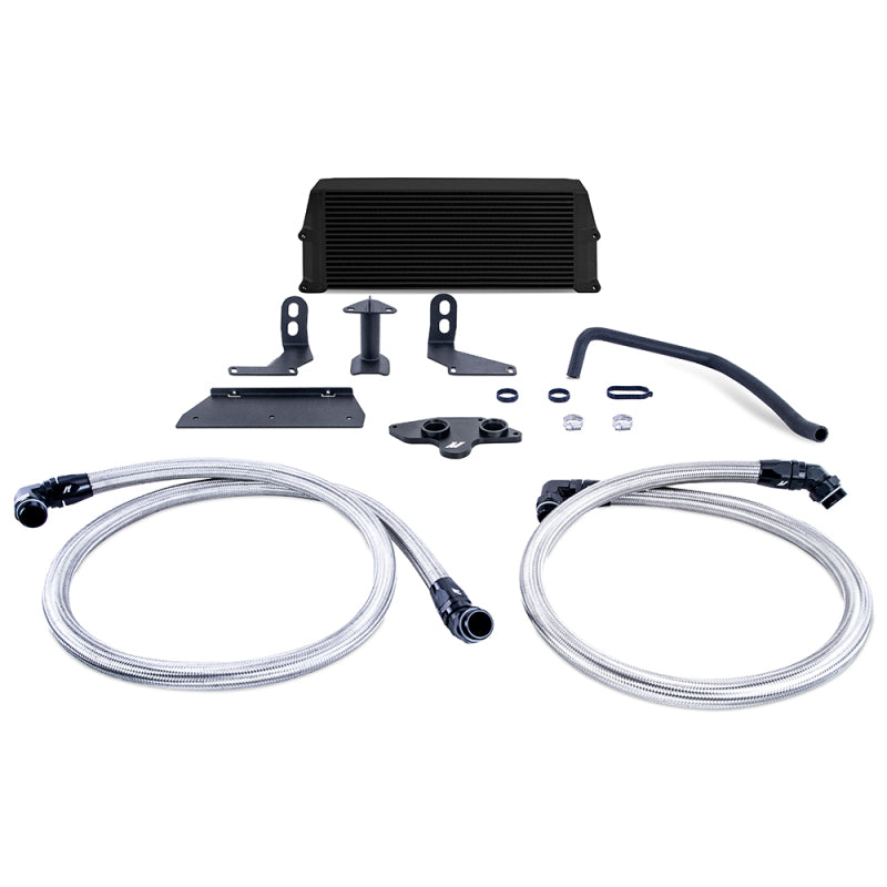 Load image into Gallery viewer, Mishimoto 11-19 Ford 6.7L Powerstroke Performance Oil Cooler Kit - Black
