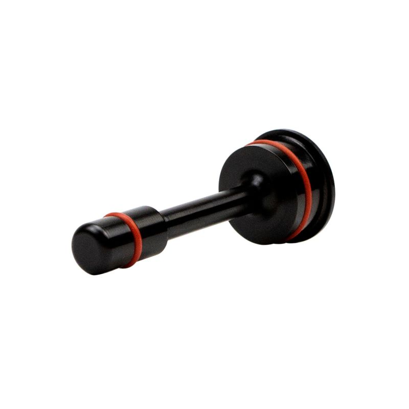 Load image into Gallery viewer, Wehrli 17-19 L5P Duramax Billet Anodized Transmission Cooler Thermostat Bypass Plug
