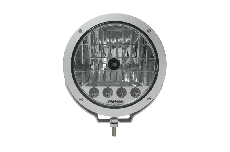Load image into Gallery viewer, Putco HID Lamp w/4 LED DayTime Running Lights - 9in Silver Housing w/ Clear Lens HID Off Road Lamps
