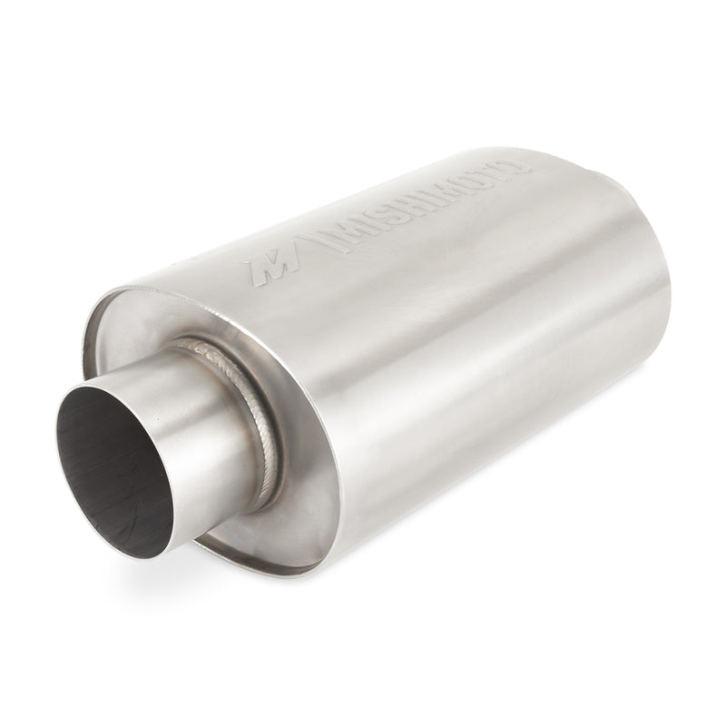 Load image into Gallery viewer, Mishimoto Universal Resonator with 2.5in Inlet/Outlet - Brushed
