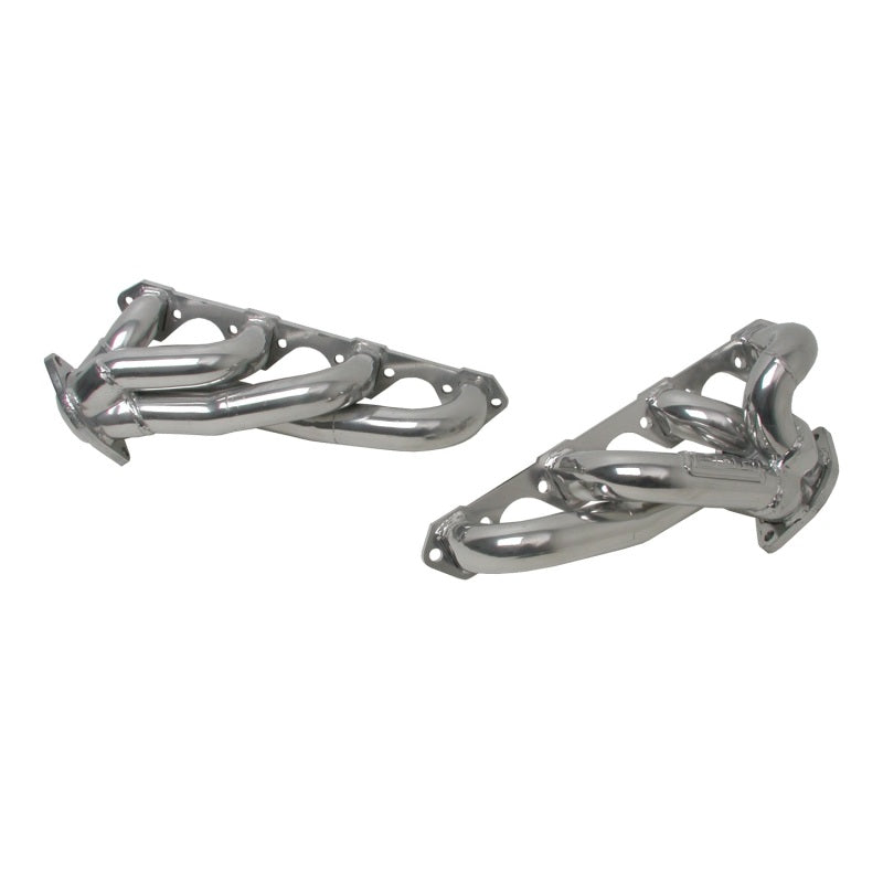 Load image into Gallery viewer, BBK 87-95 Ford F150 Truck 5.0 302 Shorty Unequal Length Exhaust Headers - 1-5/8 Silver Ceramic

