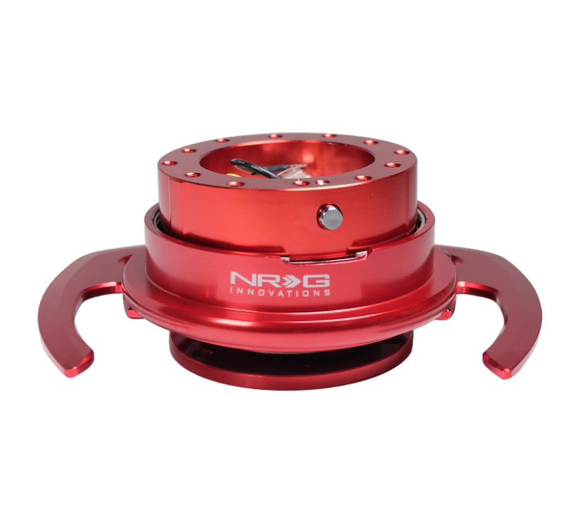 Load image into Gallery viewer, NRG Quick Release Kit Gen 4.0 - Red Body / Red Ring w/ Handles
