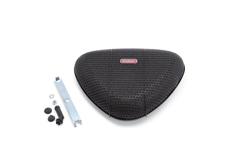 Load image into Gallery viewer, Edelbrock Air Cleaner Pro-Flo 1000 Series Triangular Steel Top 11 375In X 8 375In X 3In Black
