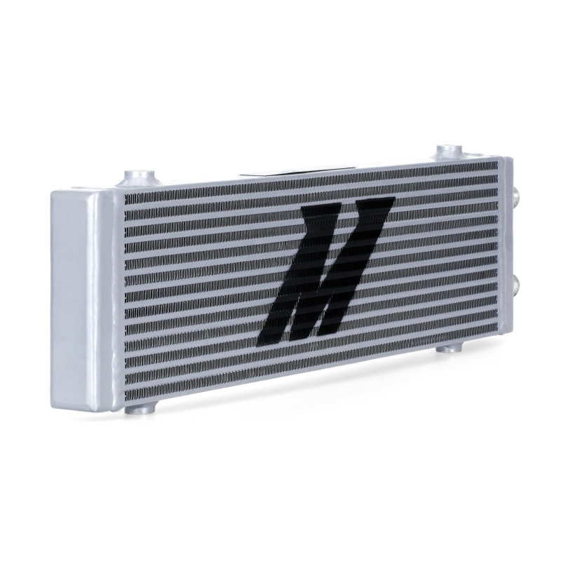 Load image into Gallery viewer, Mishimoto Universal Large Bar and Plate Dual Pass Silver Oil Cooler
