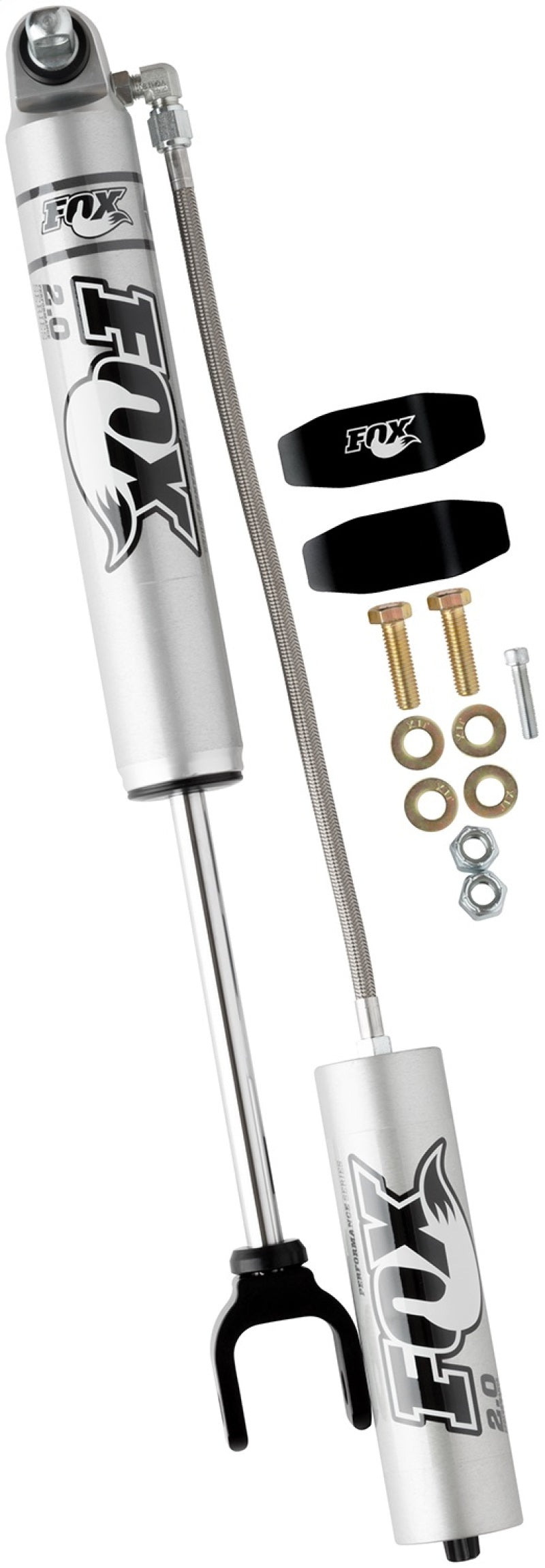 Load image into Gallery viewer, Fox 11+ Chevy HD 2.0 Performance Series 7.9in. Smooth Body Remote Res. Front Shock / 4-6in. Lift
