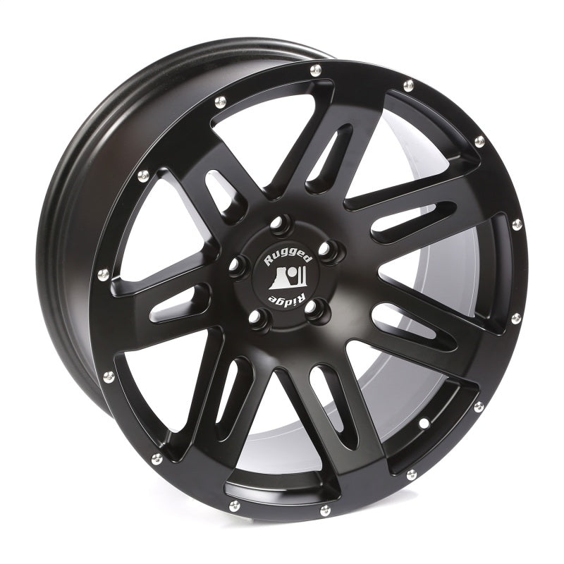 Load image into Gallery viewer, Rugged Ridge XHD Wheel Satin Black 20in x 9 Inch JK/JL/JT
