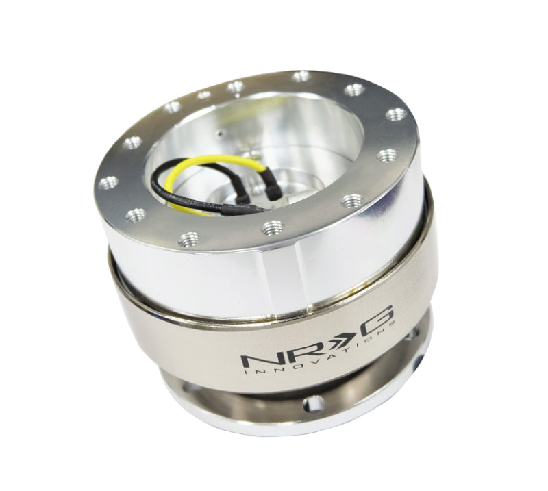 Load image into Gallery viewer, NRG Quick Release Gen 2.0 - Silver Shiny Body / Brushed Silver Ring
