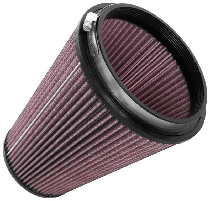 Load image into Gallery viewer, K&amp;N Universal Clamp-On Air Filter 6in FLG / 7-1/2in B / 4-1/2in T / 9in H
