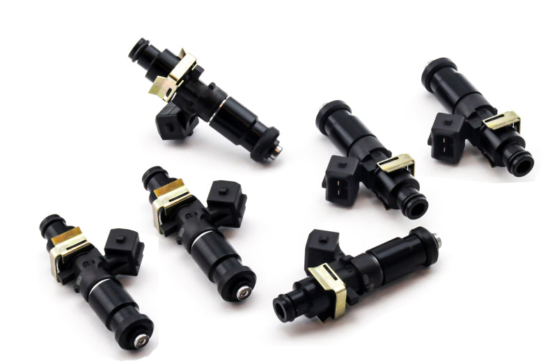 Load image into Gallery viewer, DeatschWerks 89-94 Nissan Skyline RB20 / 89-02 RB26DETT Bosch EV14 1200cc Injectors (Set of 6)
