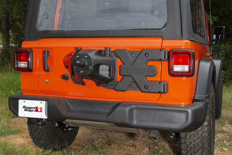Load image into Gallery viewer, Rugged Ridge Spartacus HD Tire Carrier Hinge Casting 18-20 Jeep Wrangler JL
