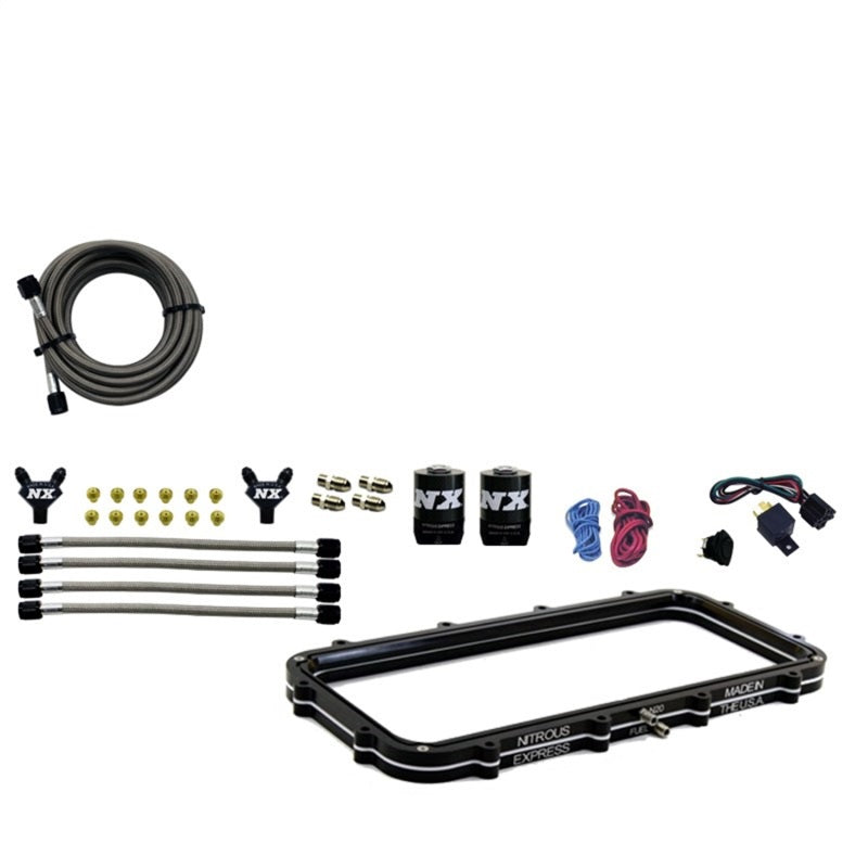 Load image into Gallery viewer, Nitrous Express Holley High Ram Plenum Nitrous Plate Kit w/o Bottle

