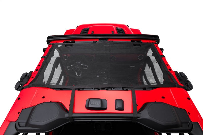 Load image into Gallery viewer, Rugged Ridge Eclipse Sun Shade Black Front 18-20 Jeep Wrangler JLU/JT
