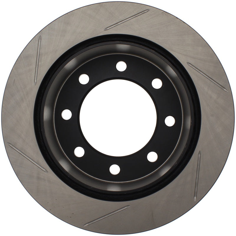 Load image into Gallery viewer, StopTech Power Slot 03-06/08-09 Chevy Avalanche 2500 / 04-09 Silverado 3500 4WD/06-09 2WD (Single R
