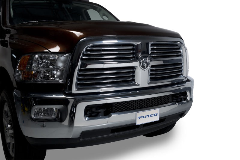 Load image into Gallery viewer, Putco 11-18 Ram HD - Stainless Steel - Punch Style Bumper Grille (Black) Bumper Grille Inserts
